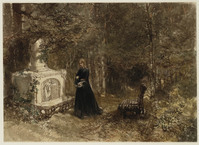 BB 026
<br/>
Het bezoek aan het graf
<br/>
<em>Rochussen, Charles (1814-1894)</em>